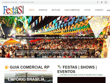 Tablet Screenshot of festasemribeirao.com.br